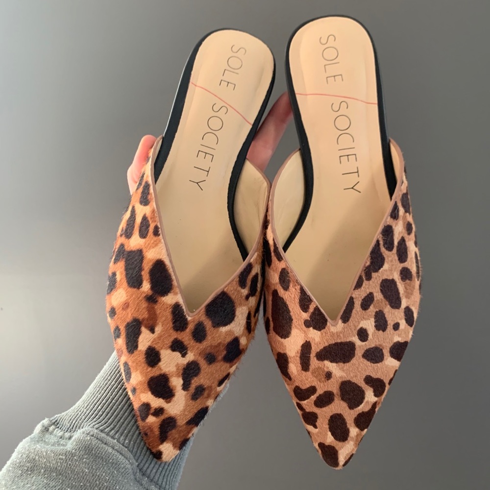 Sole Society Rosemond Mules; Never Worn!